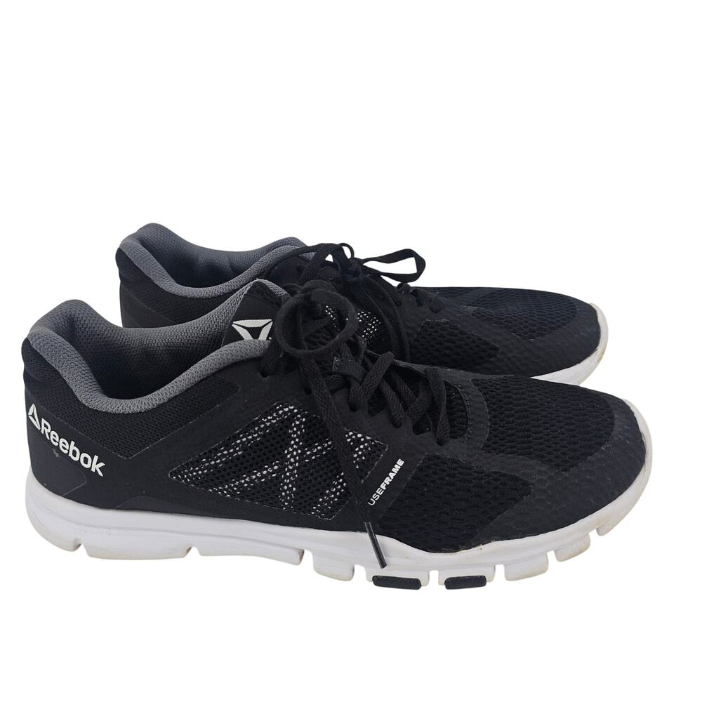 Reebok Yourflex Train 11 MT Cross Trainer Athletic Sneaker Shoe Black Men's 9
